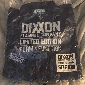 DIXXON Dark Stormy Flannel Shirt